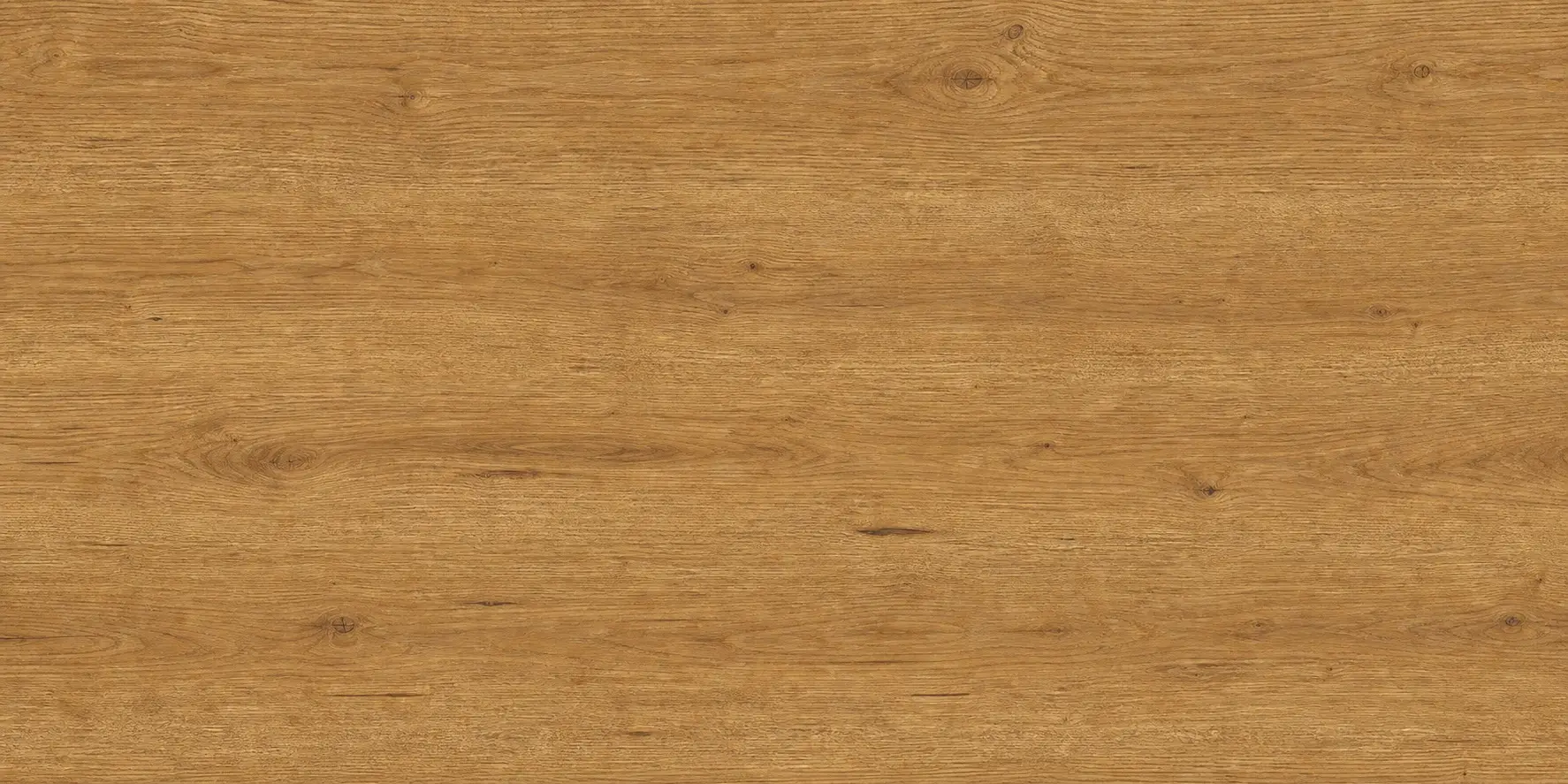 Close-up of warm oak flooring grain and natural wood texture